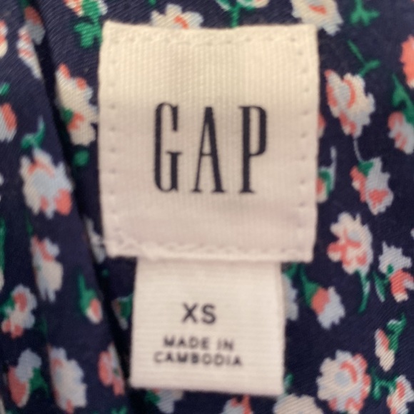 Women's Gap Floral Spaghetti Strap Dress Size Extra Small - Picture 3 of 4